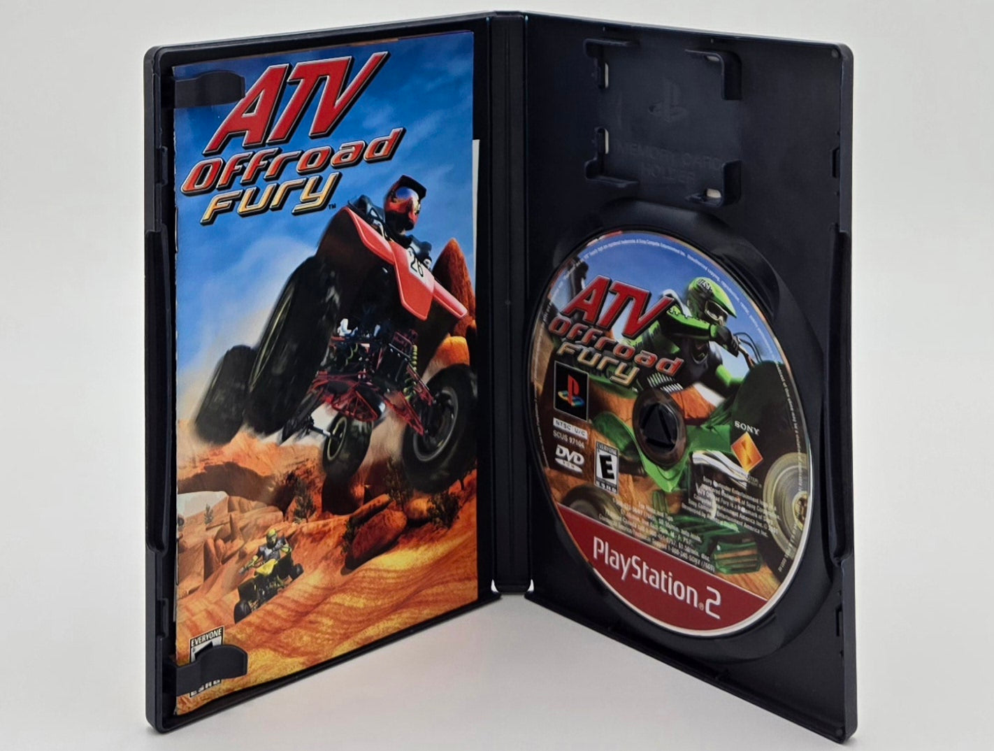 2002 Sony ATV Offroad Fury Playstation 2 Video Game Disc In Box