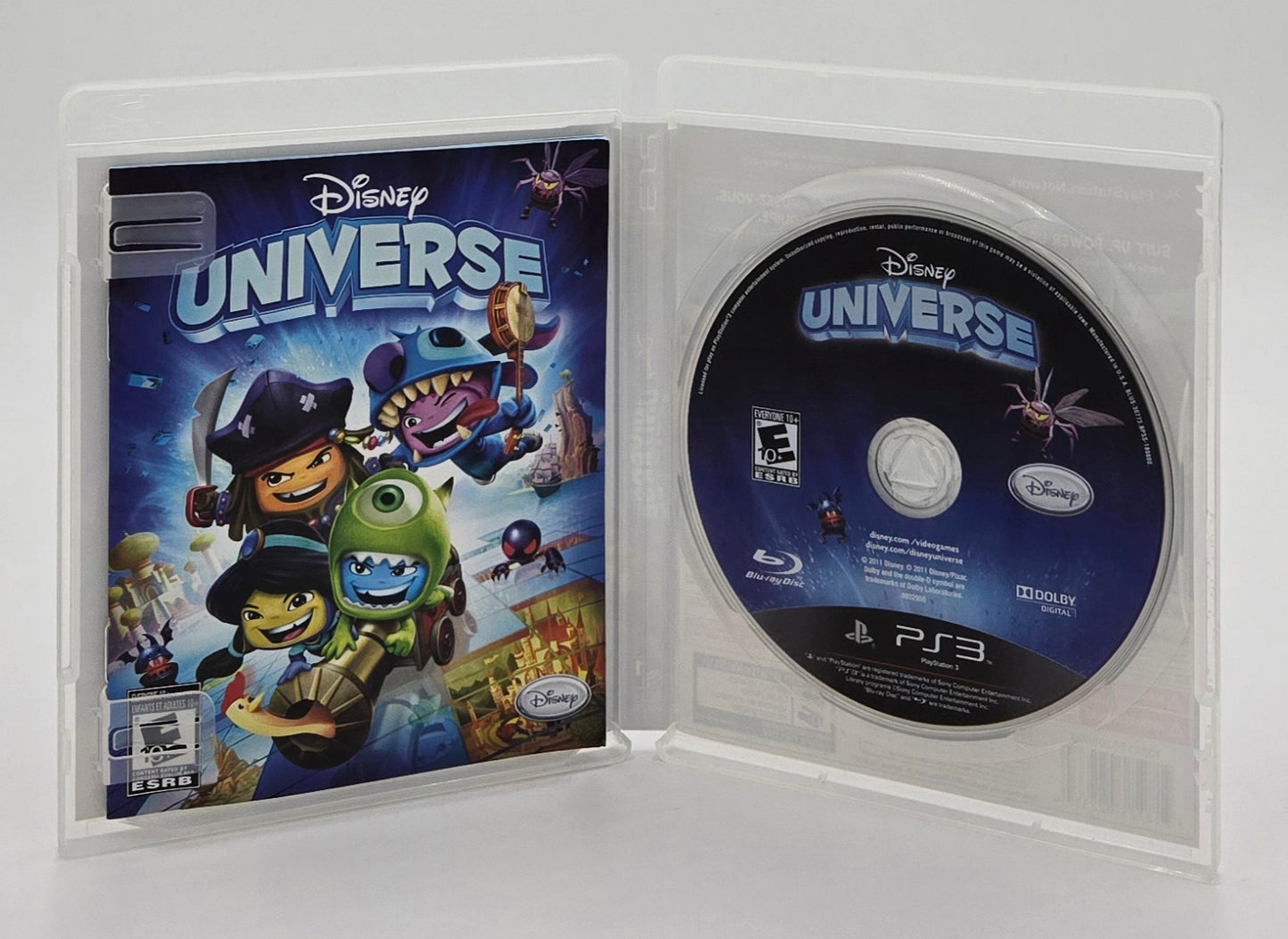 2011 Disney Universe Playstation 3 Video Game Disc In Box