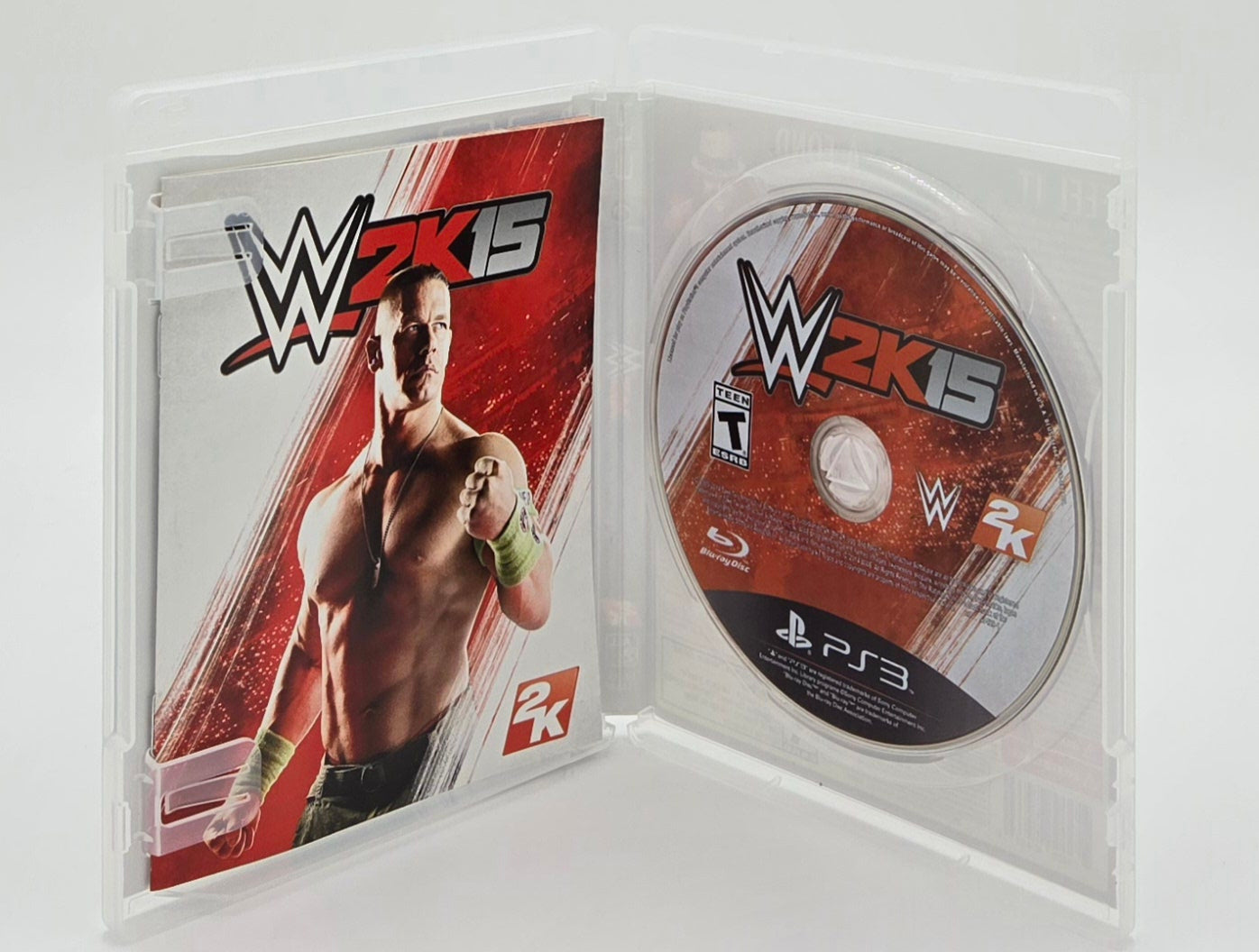 2015 WWE 2k15 Playstation 3 Video Game Disc In Box