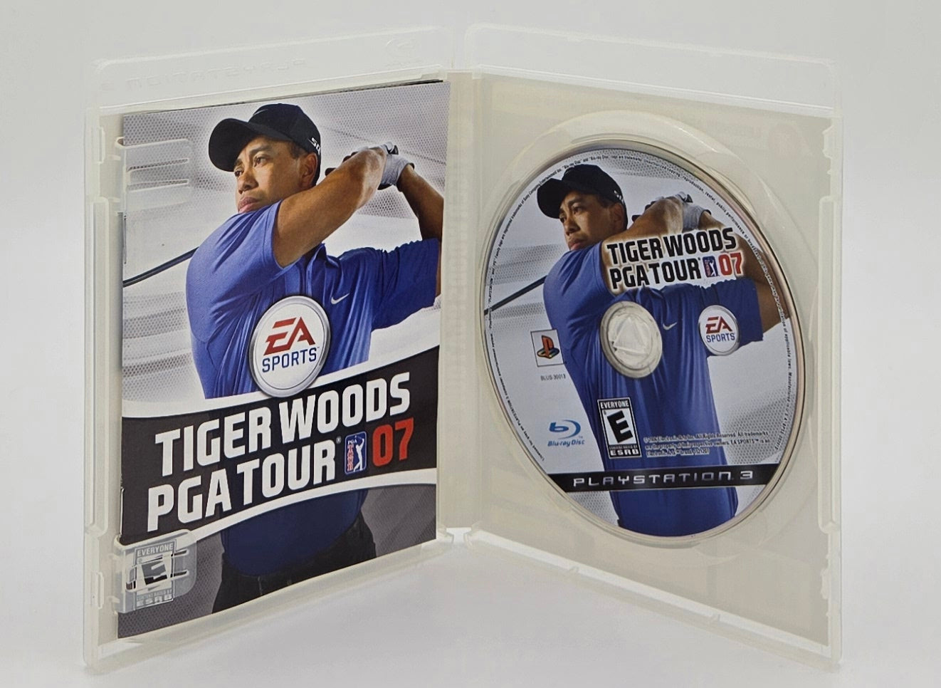 EA Tiger Woods PGA Tour '07 Playstation 3 Video Game Disc In Box