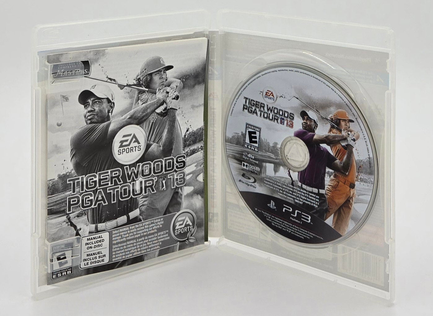 EA Tiger Woods PGA Tour '13 Playstation 3 Video Game Disc In Box