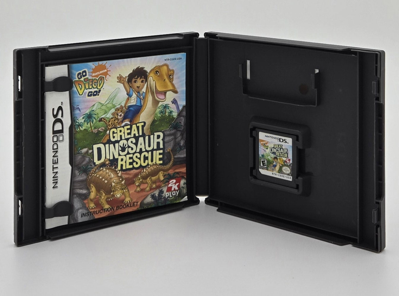 2008 2K Play Go Diego Go!: Great Dinosaur Rescue DS Video Game Cartridge In Box