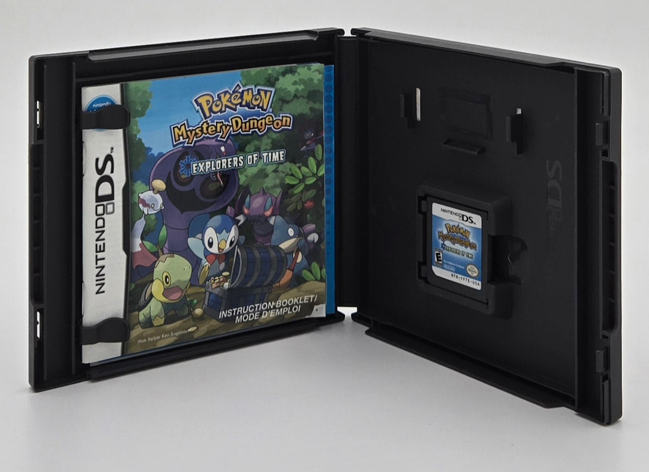 2007 Pokemon Mystery Dungeon: Explorers of Time DS Video Game Cartridge In Box