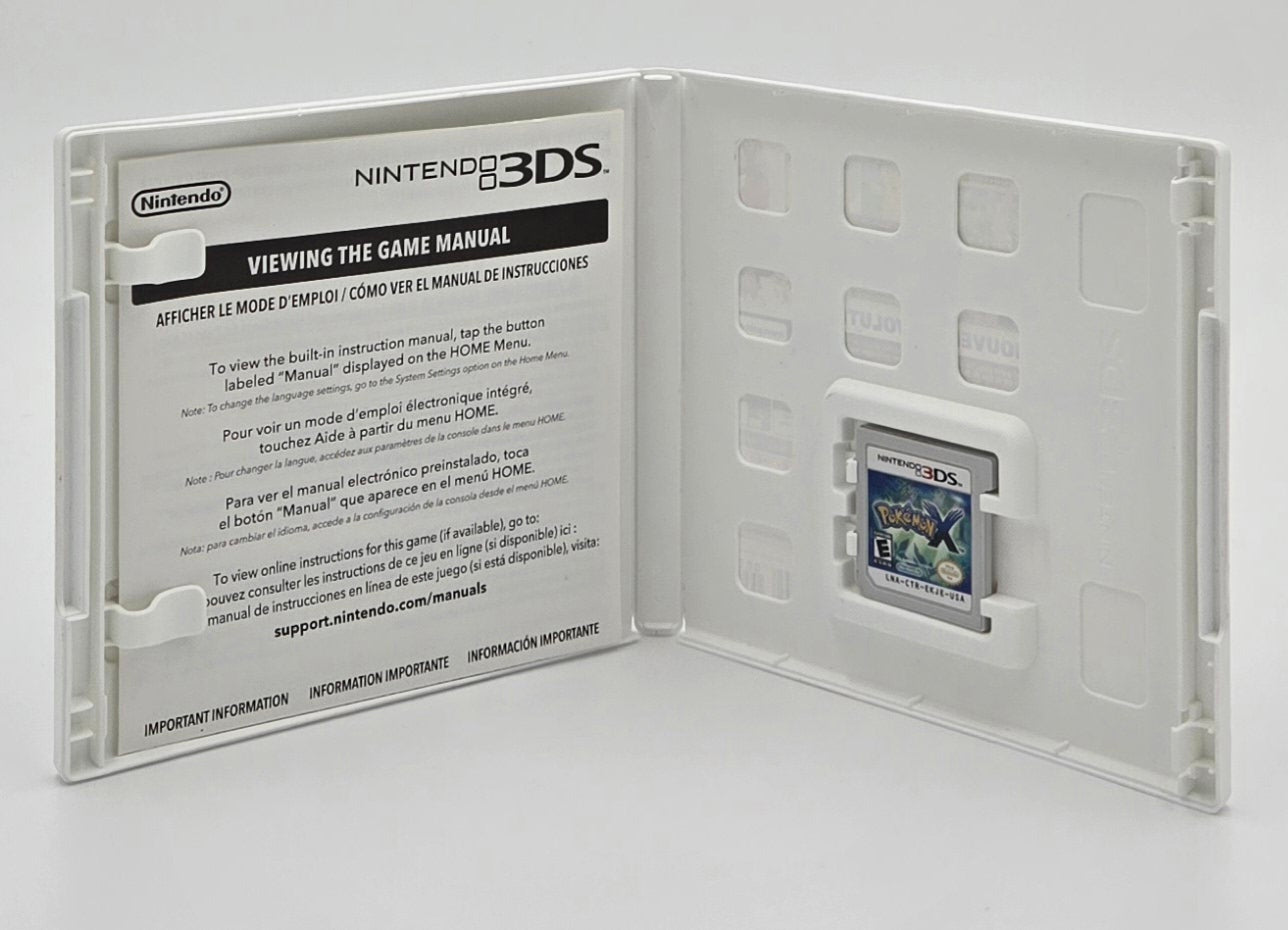 2013 Pokemon X 3DS Video Game Cartridge In Box