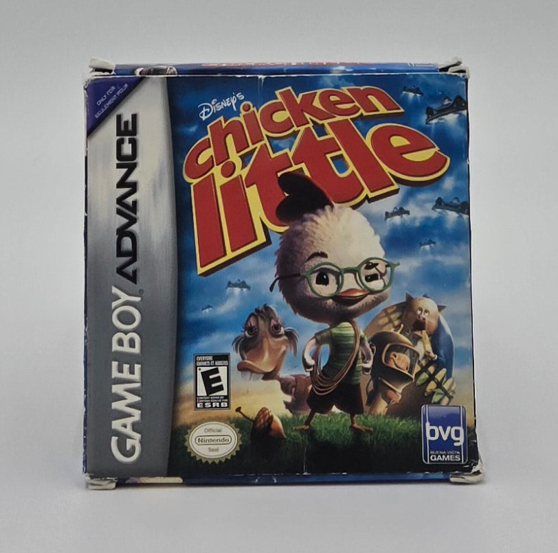 2005 Buena Vista Disney's Chicken Little Gameboy Advance Video Game Cartridge In Box