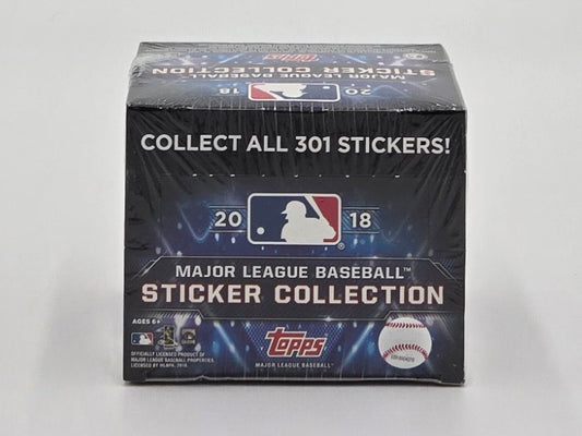 2018 Topps Major League Baseball Sticker Collection (50 Packs)