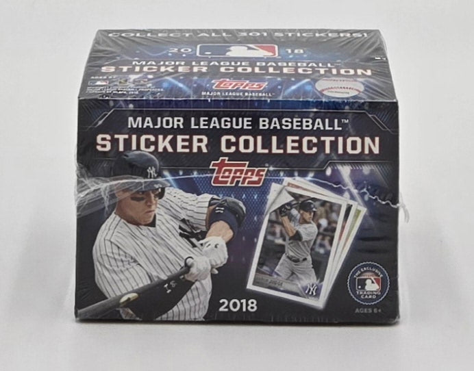 2018 Topps Major League Baseball Sticker Collection (50 Packs)