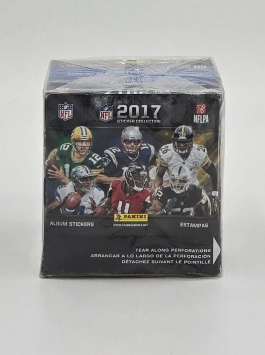 2017 Panini NFL Football Sticker Collection (50 Packs) Possible Christian McCaffrey Rookie