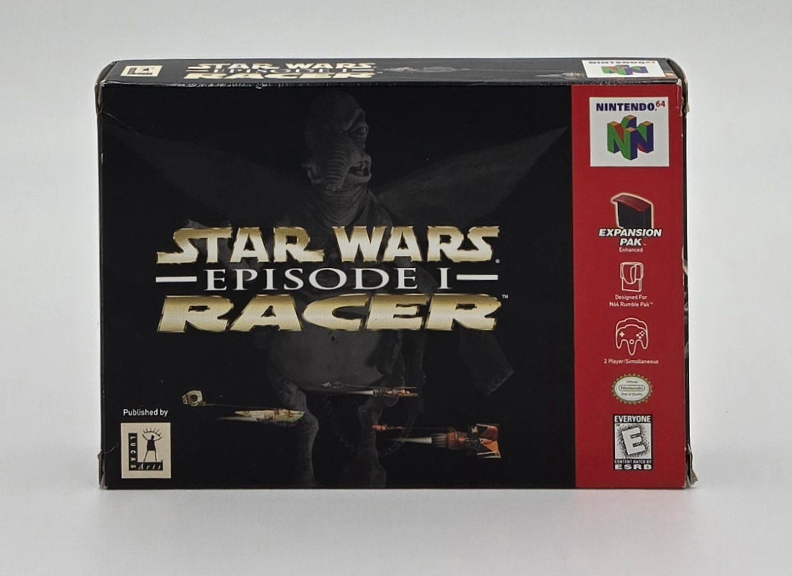 1999 Star Wars Episode I: Racer N64 Video Game Cartridge In Box