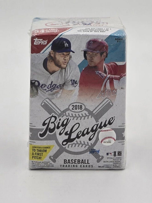 2018 Topps Big League Baseball Blaster Box (54 Cards) Possible Shohei Ohtani Rookie