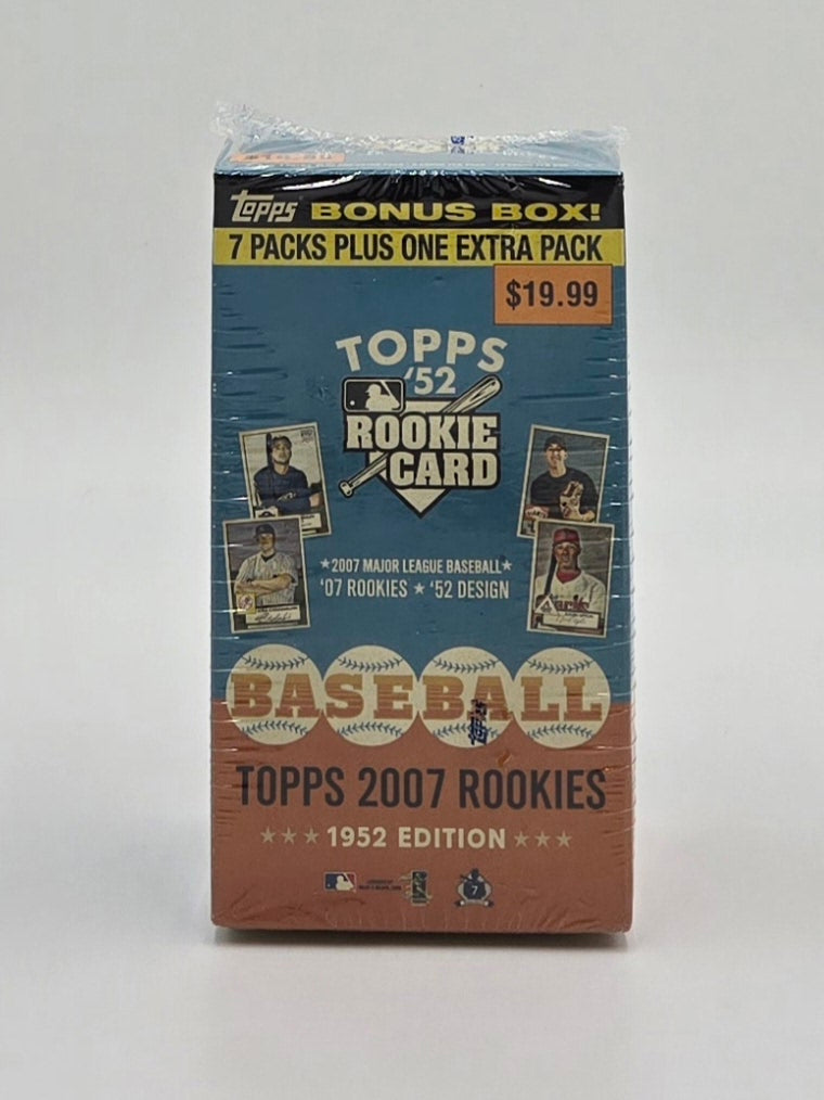 Topps 2007 Rookies 1952 Edition Bonus Blaster Box (8 packs)