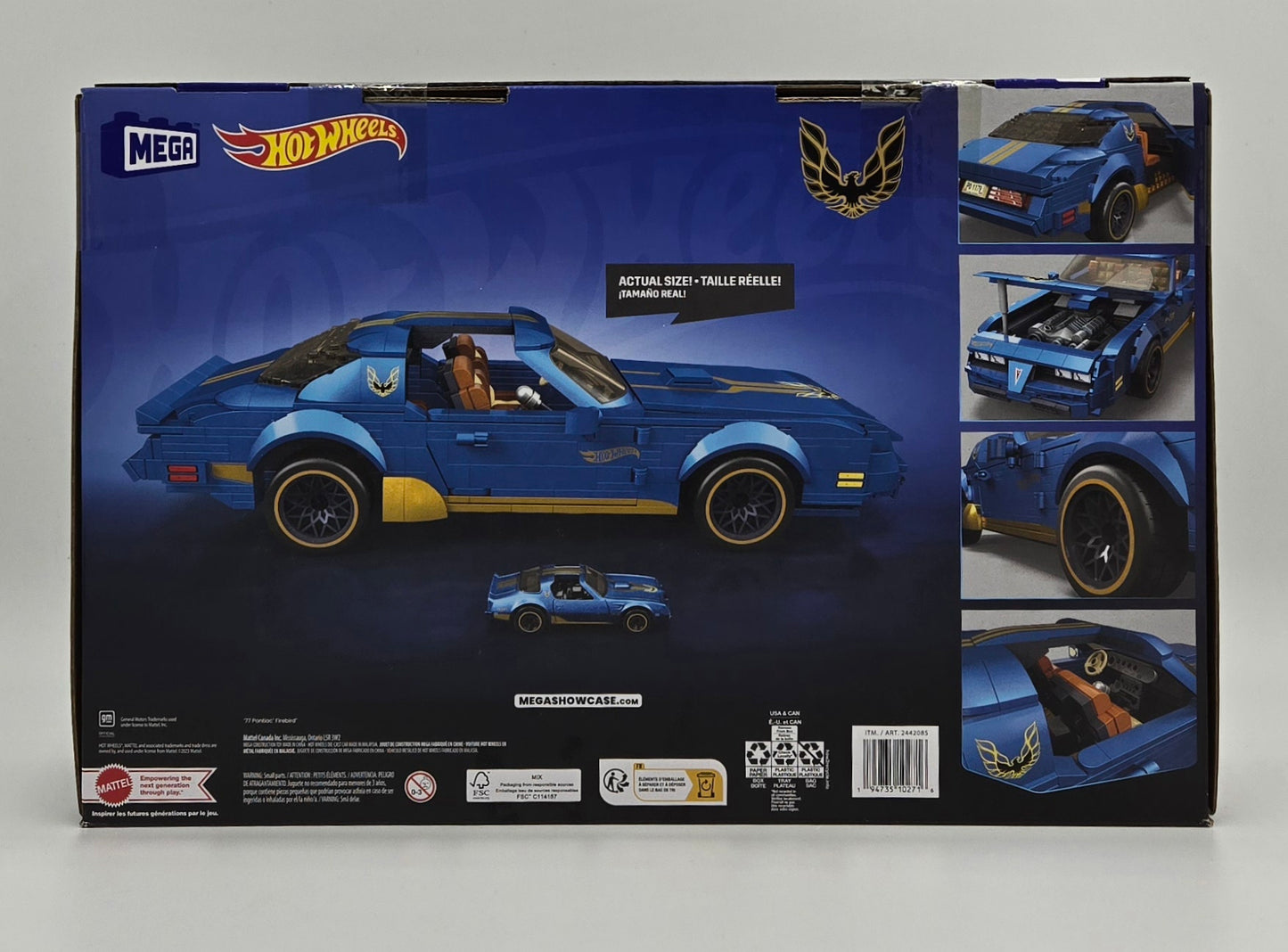 MEGA Hot Wheels '77 Pontiac Firebird Building Set