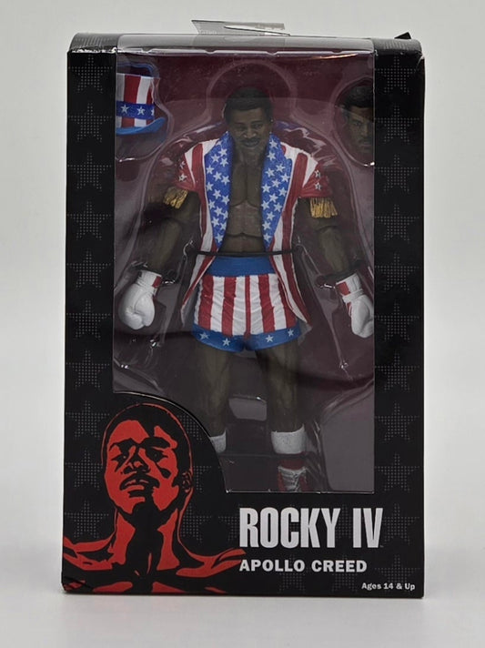 NECA Reel Toys Rocky IV Rocky 40th Anniversary Series 2 Apollo Creed Action Figure