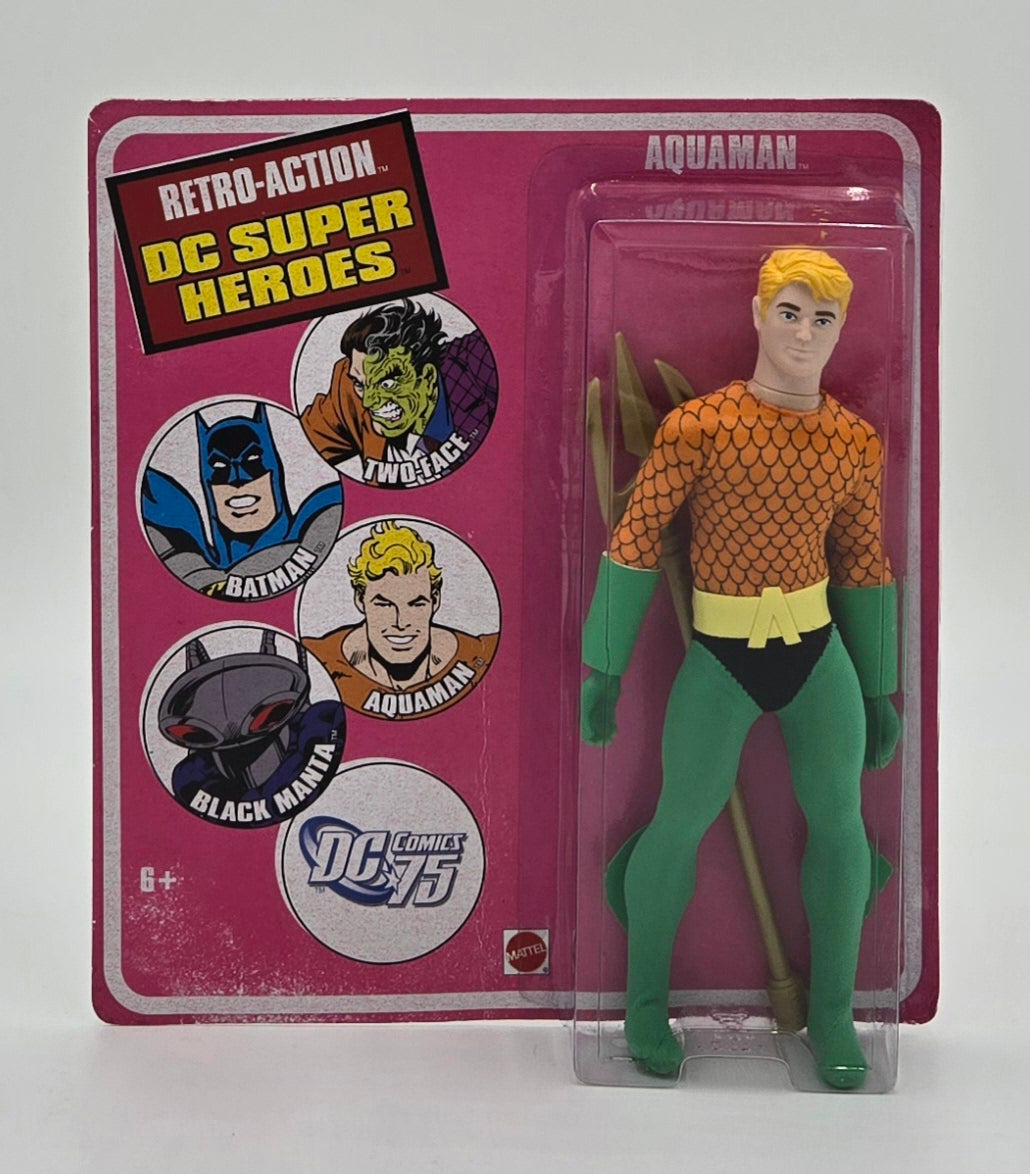 Mattel Retro-Action DC Super Heroes Aquaman Action Figure