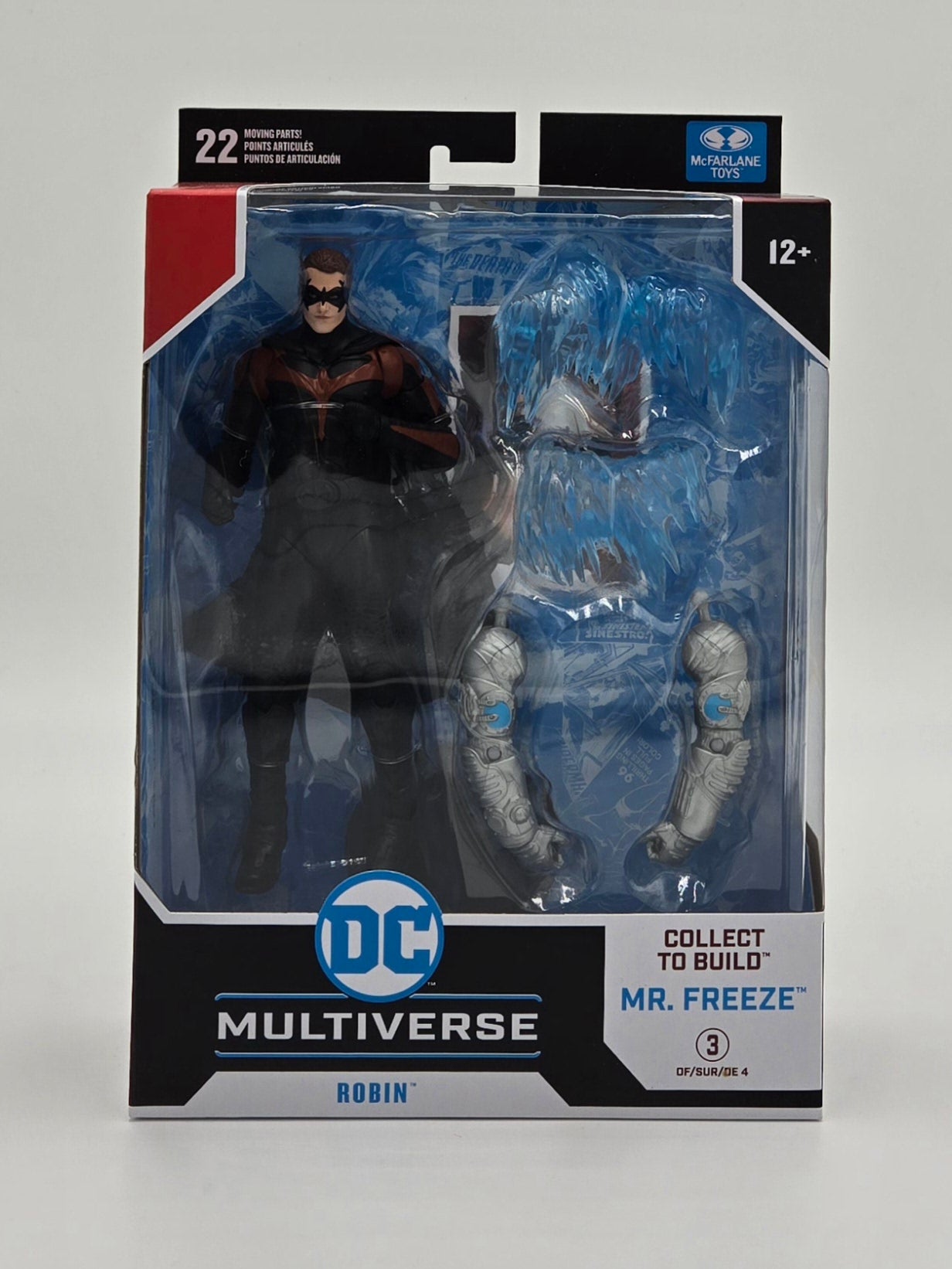 McFarlane Toys DC Multiverse Robin Action Figure with Collect to Build Mr. Freeze Part 3