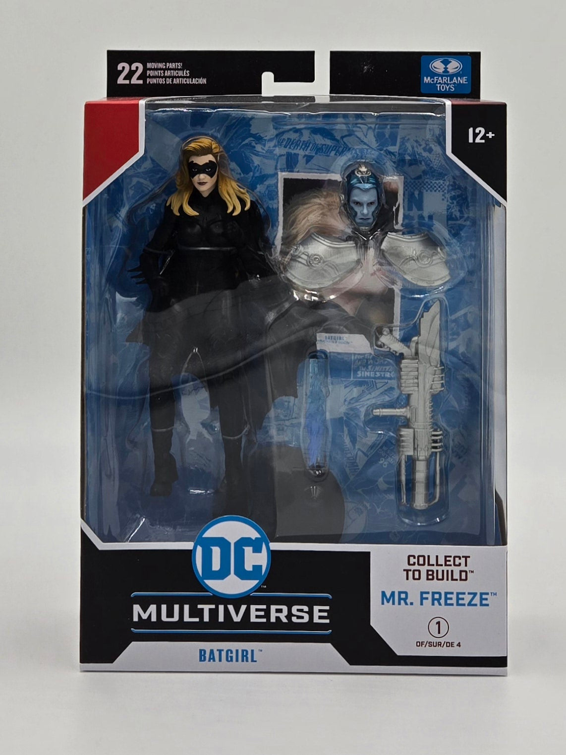 McFarlane Toys DC Multiverse Batgirl Action Figure with Collect to Build Mr. Freeze Part 1