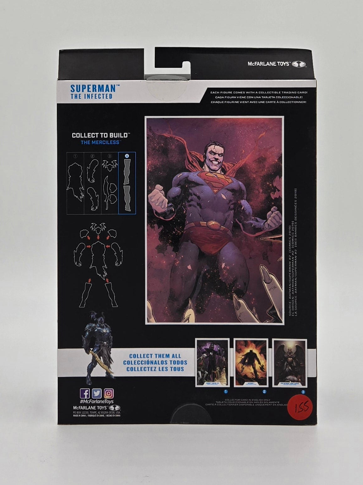 McFarlane Toys DC Multiverse Superman (The Infected) Action Figure with Collect to Build The Merciless Part 4