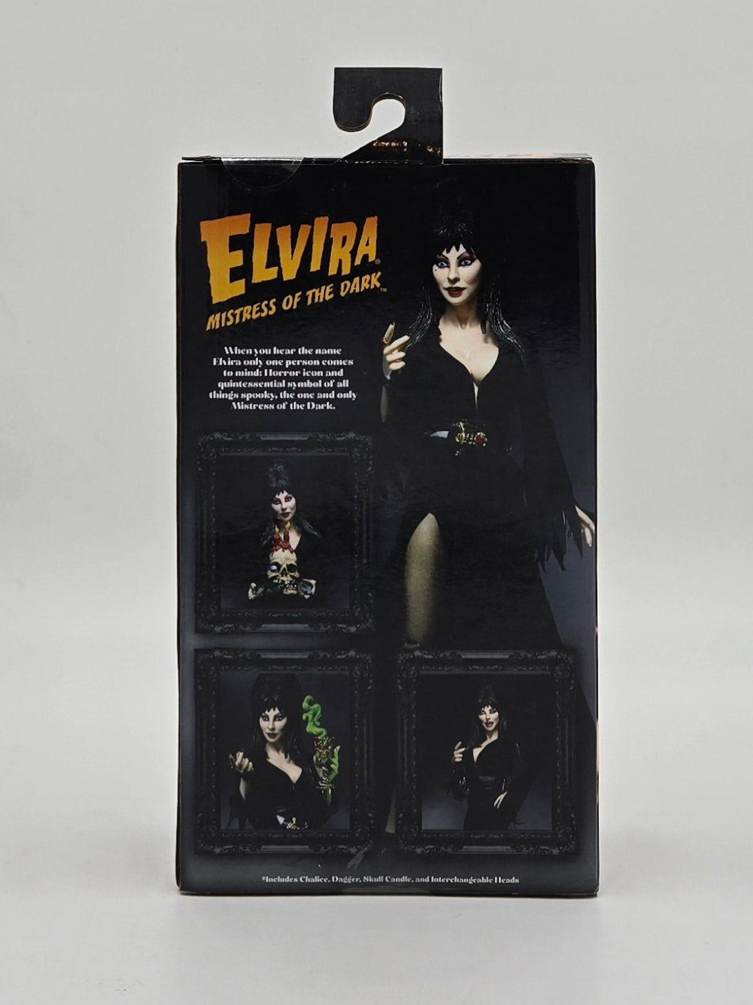 NECA Reel Toys Elvira Mistress of the Dark Unpleasant Dreams Clothed Action Figure