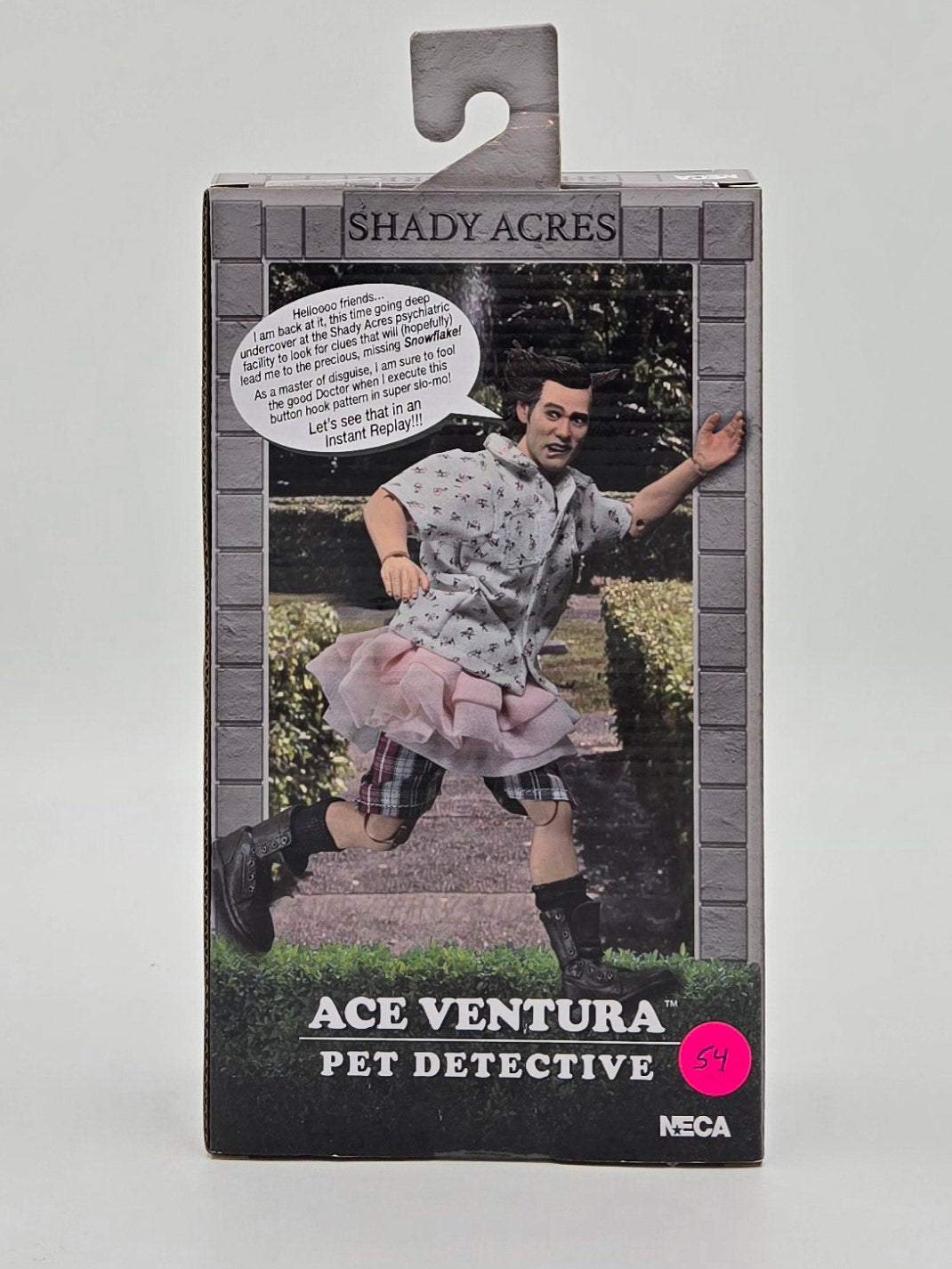 NECA Reel Toys Ace Ventura: Pet Detective Shady Acres Clothed Action Figure