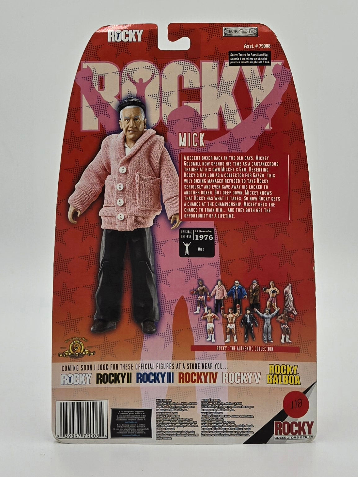 Jakks Pacific Rocky Collectors Series Mick Action Figure