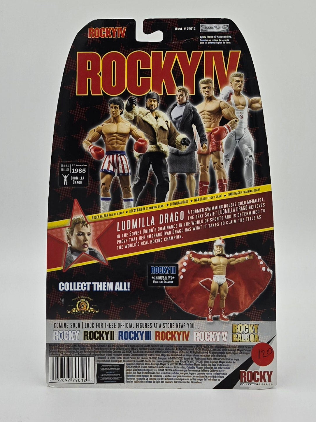 Jakks Pacific Rocky Collectors Series Rocky IV Ludmilla Drago Action Figure