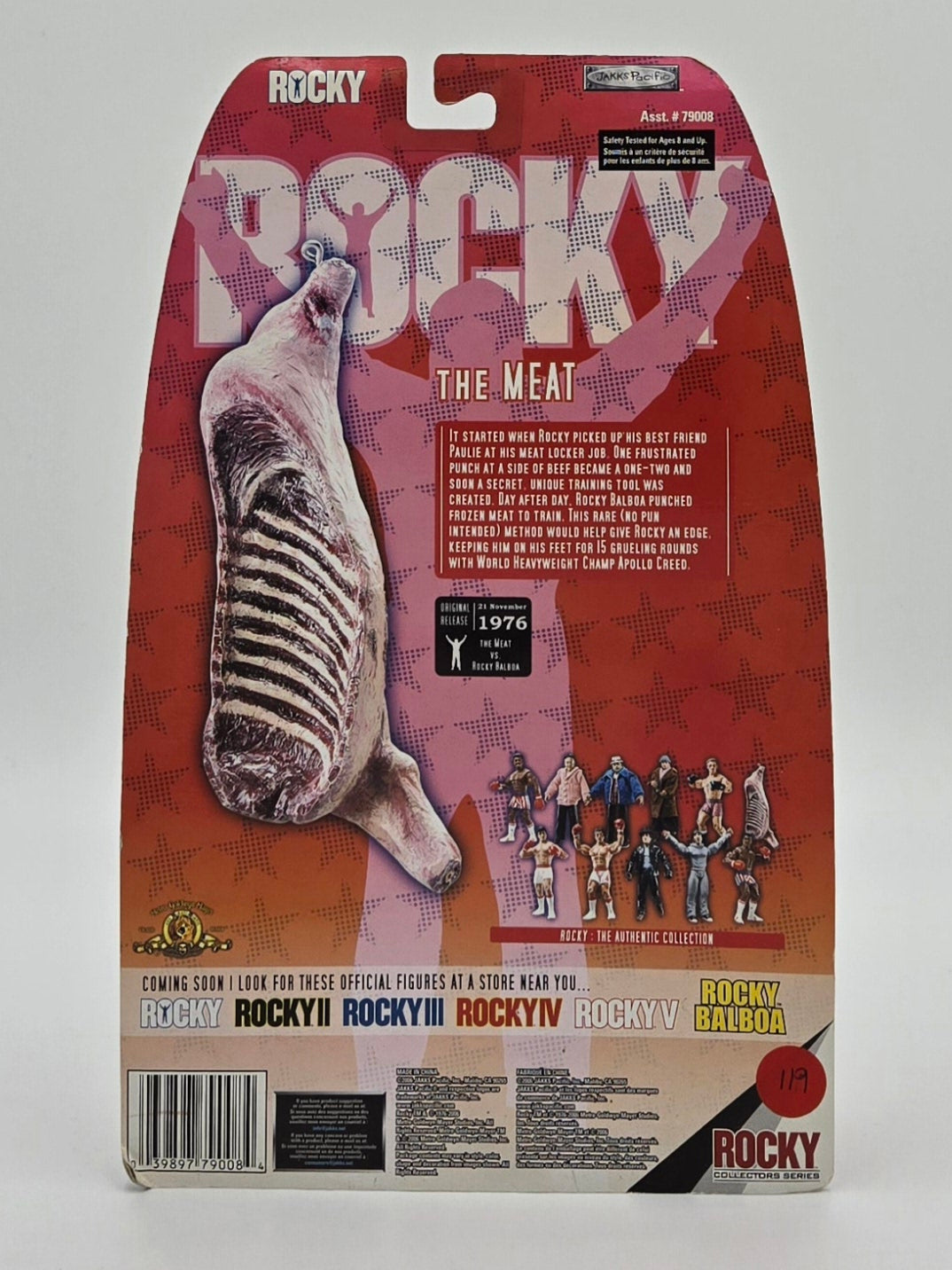 Jakks Pacific Rocky Collectors Series The Meat Action Figure