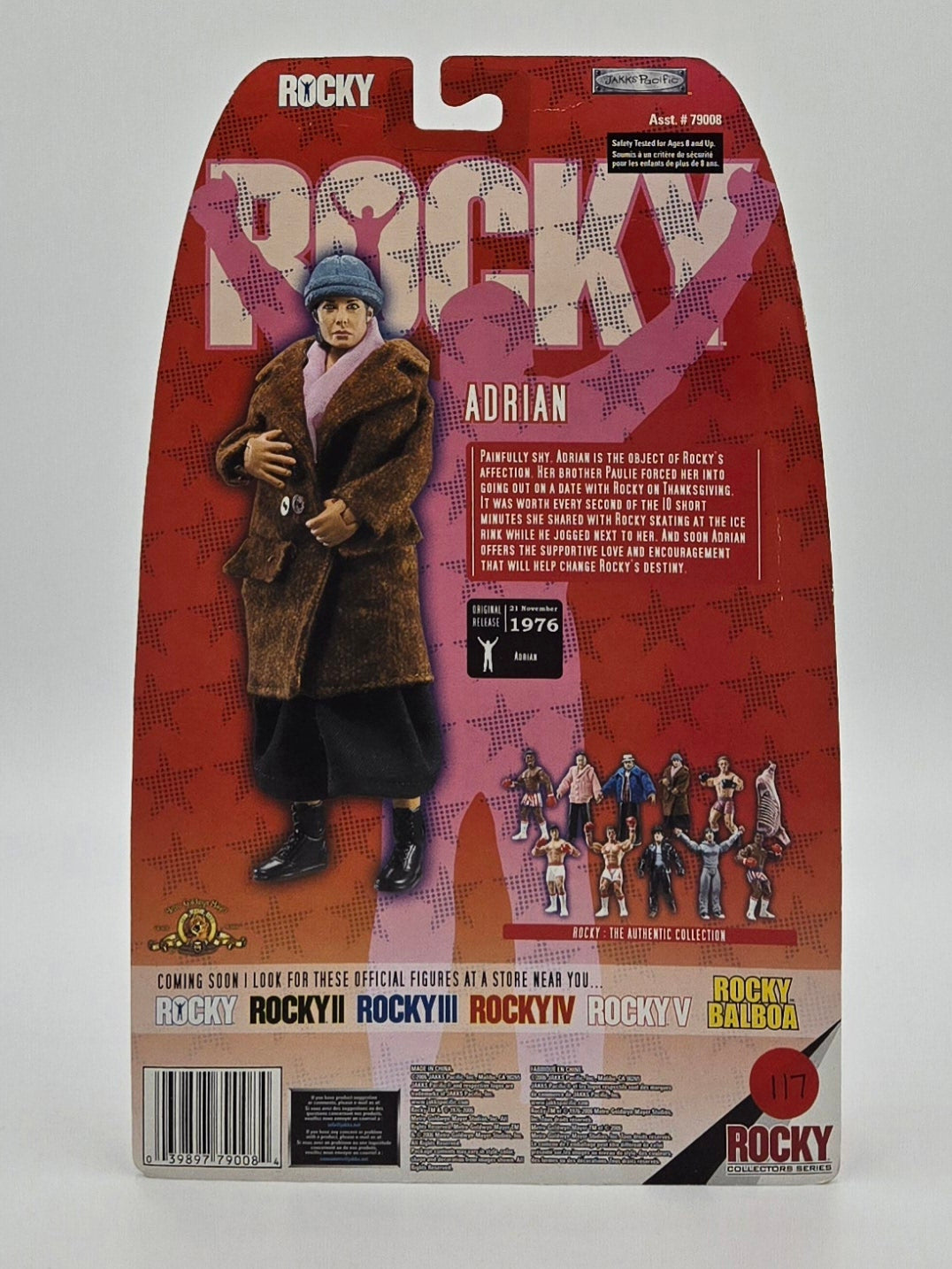 Jakks Pacific Rocky Collectors Series Adrian Action Figure