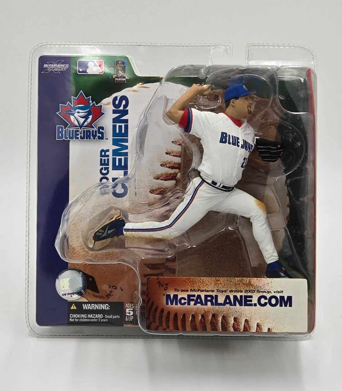 McFarlane's Sportspicks Roger Clemens Toronto Blue Jays Collectible Figure