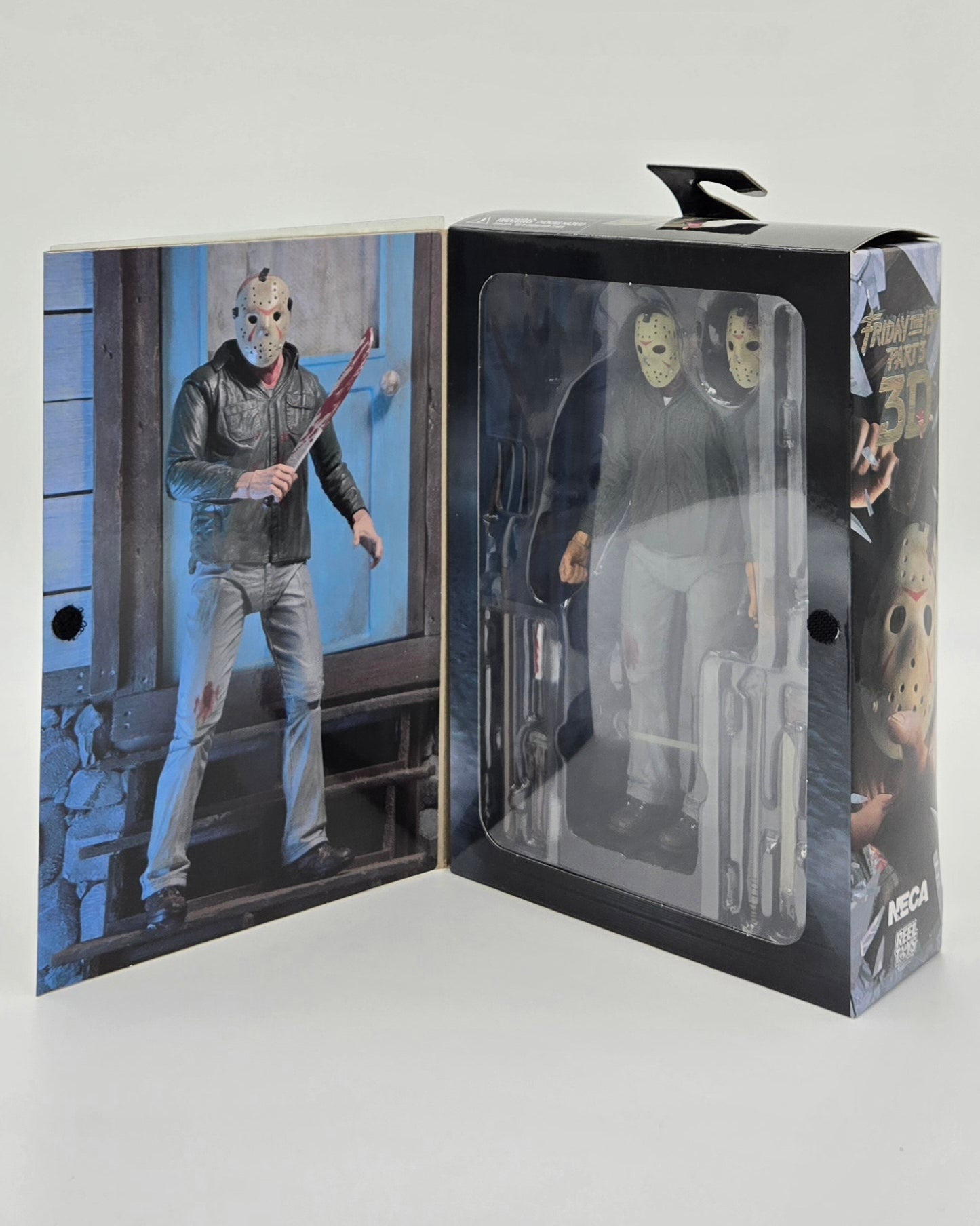 NECA Reel Toys Friday the 13th Part III 3D Ultimate Jason Voorhees Action Figure