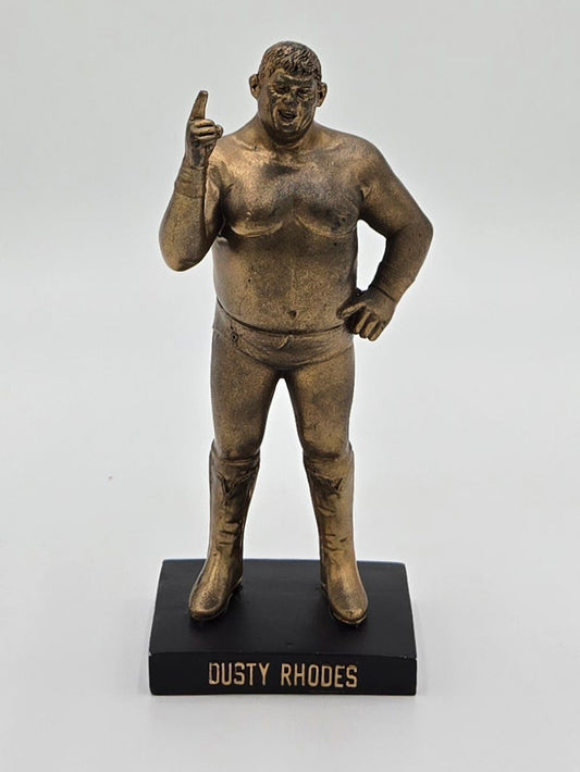 WWE Dusty Rhodes Collectible Replica Legends 6 Inch Bronze Statue