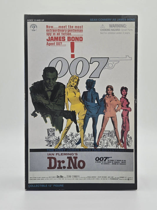 2002 Sideshow Toy Ian Fleming's Dr. No James Bond 007 Sean Connery Action Figure