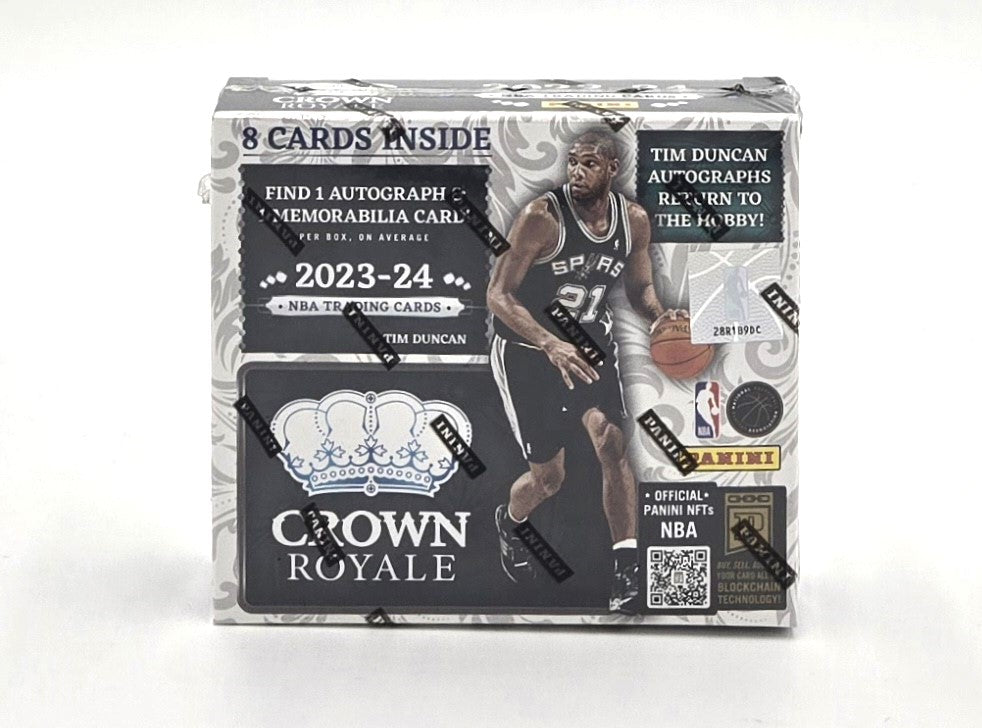 2023/24 Panini Crown Royale NBA Trading Cards Mini Box (8 Cards) Possible Autograph Card!