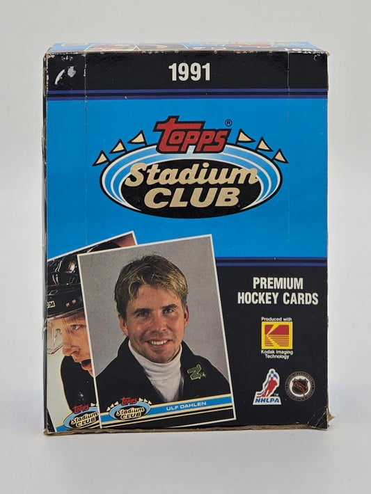 1991 Topps Stadium Club Hockey Cards Wax Box (36 Packs)