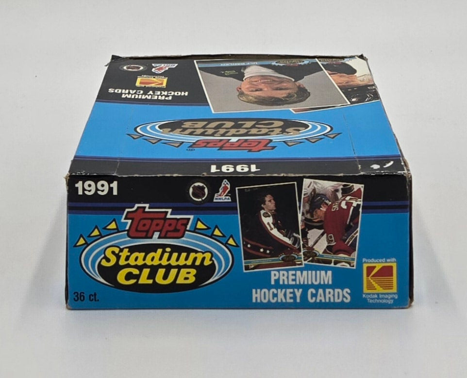 1991 Topps Stadium Club Hockey Cards Wax Box (36 Packs)