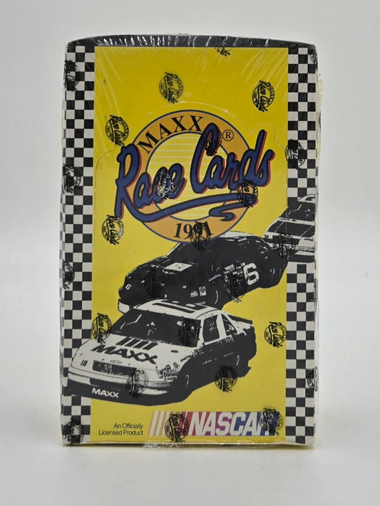 1991 Maxx NASCAR Racing Trading Cards Box (36 Packs)