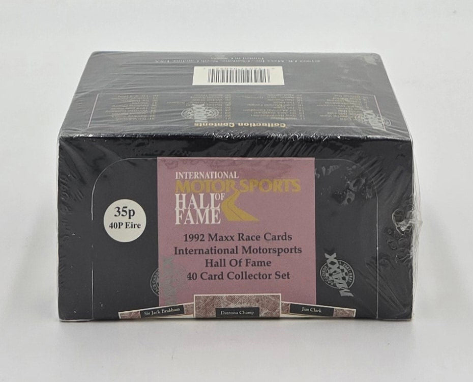 1992 Maxx Race International Motorsports Hall of Fame Cards Wax Box (45 Packs)