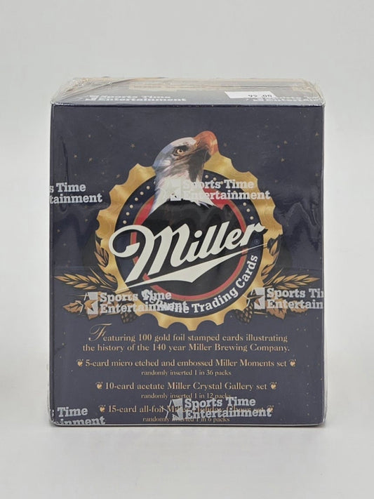 1995 Miller Brewing Company Trading Cards Box (36 Packs)