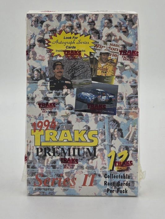 1994 Traks Premium Series 2 Nascar Racing Cards Box