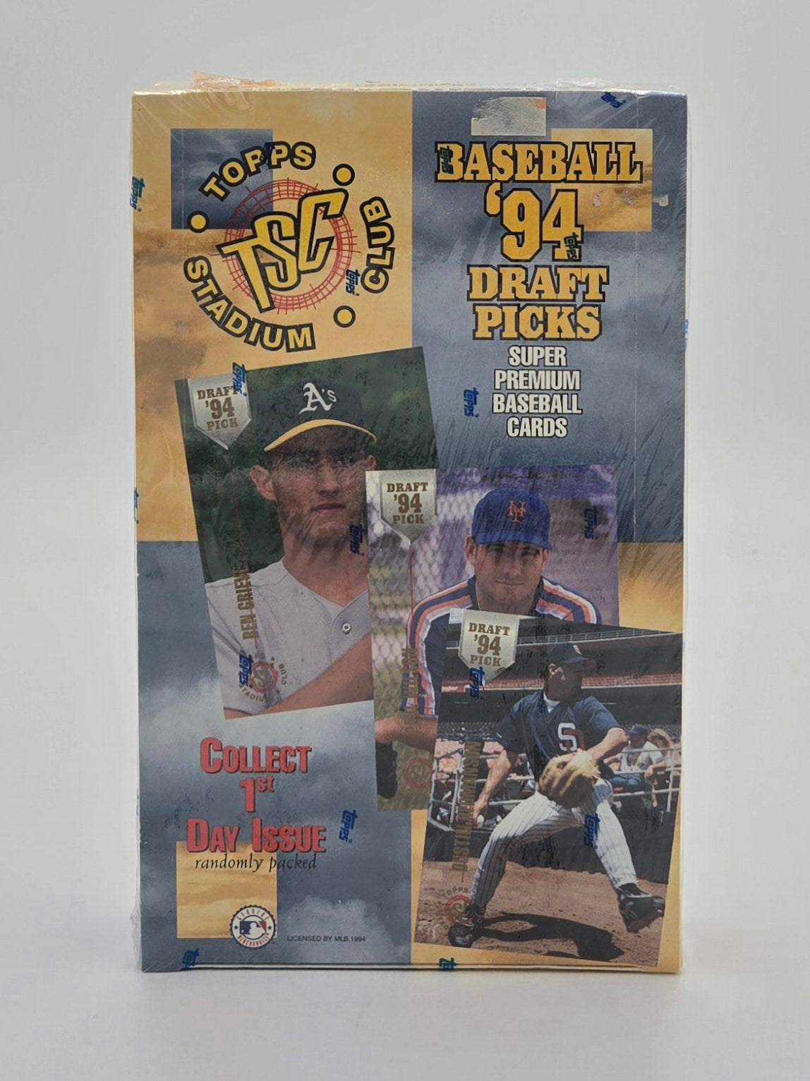 1994 Topps Stadium Club Draft Picks Baseball Card Hobby Box (24 Packs)