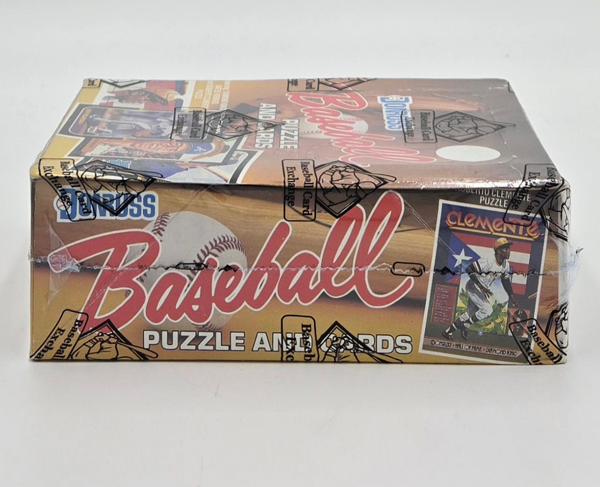 1987 Donruss Baseball Puzzle/Card Wax Box (36 Packs) BBCE Authenticated