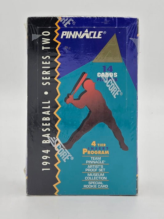 1994 Pinnacle Baseball Cards Series 2 Hobby Wax Box (36 Packs)