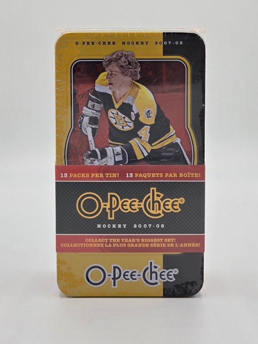 2007/08 O-Pee-Chee Hockey Card Tin Box (13 Packs) Possible Carey Price Rookie