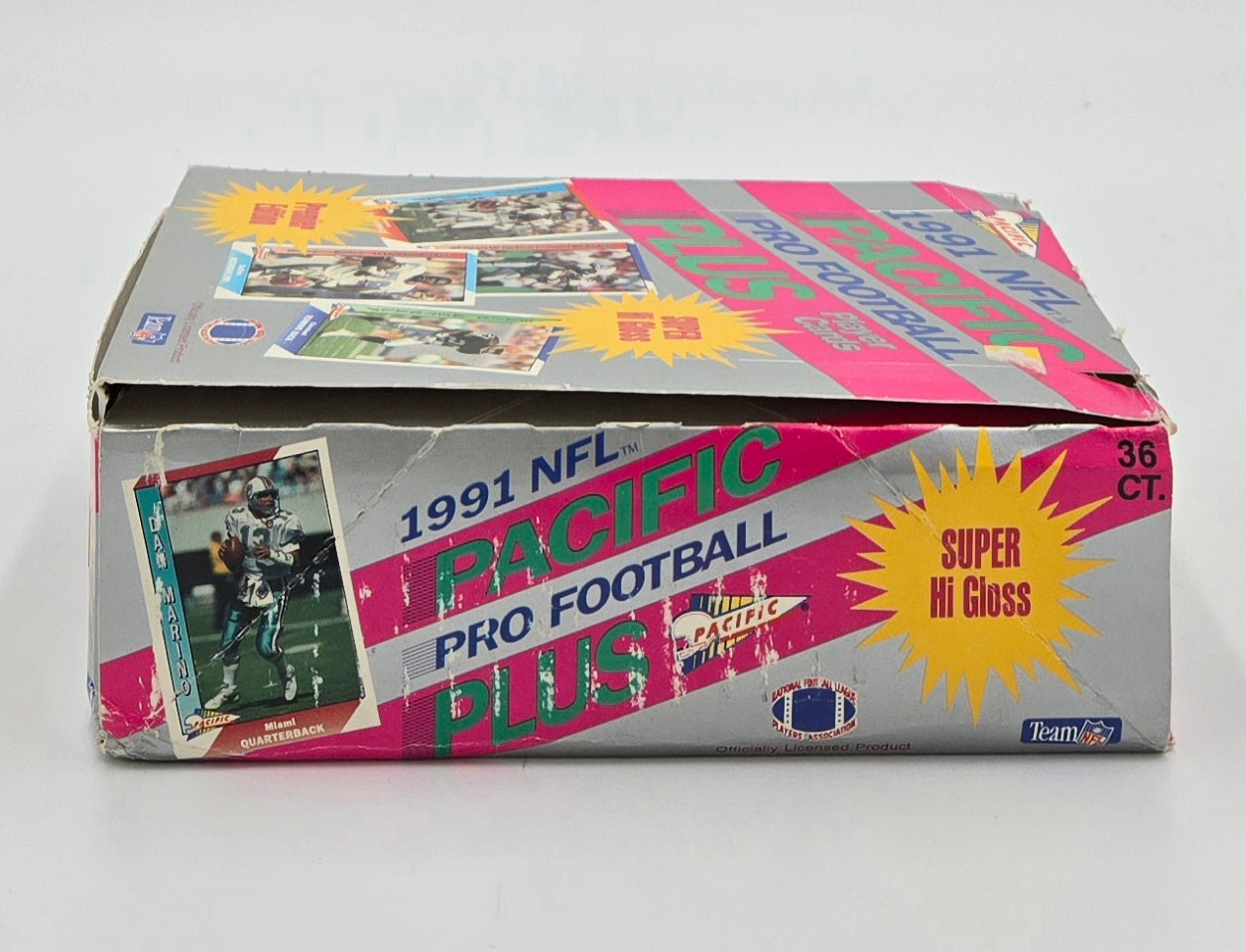 1991 Pacific Plus NFL Football Cards Wax Box (36 Packs) Possible Brett Favre Rookie