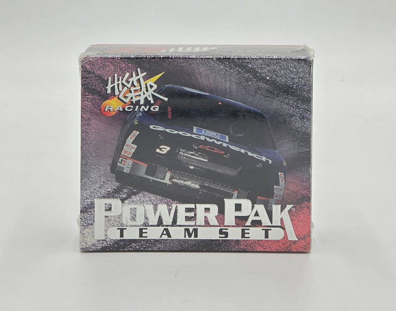 Wheels High Gear Racing Power Pak Team Set Goodwrench Racing Card Box