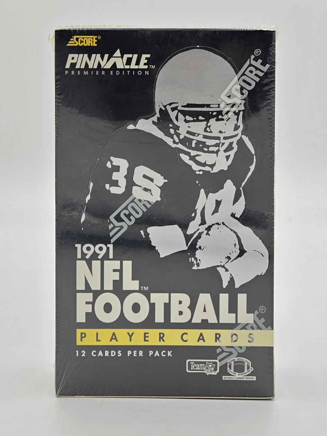 1991 Score Pinnacle Premier Edition NFL Football Cards Wax Box (36 Packs)