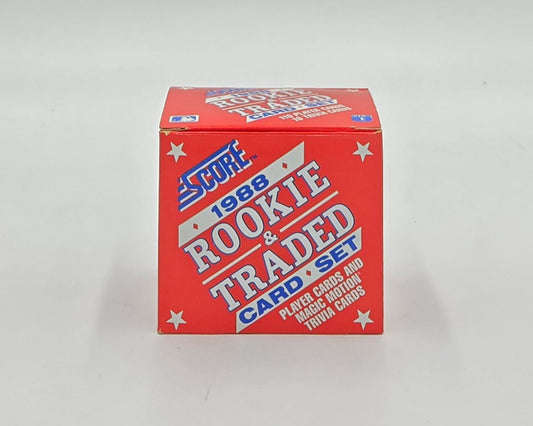 1988 Score MLB Rookie and Traded Baseball Card Set (110 Cards) Roberto Alomar Rookie