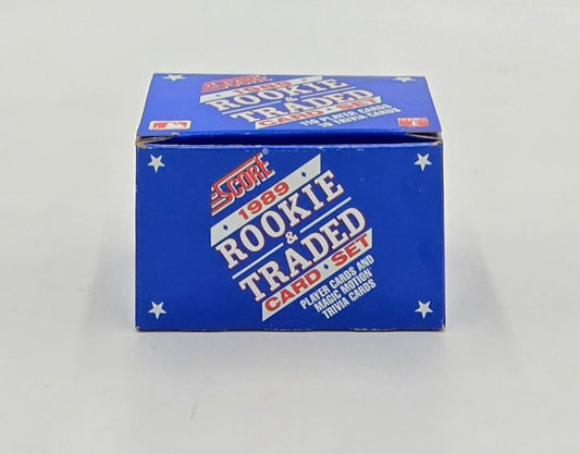 1989 Score MLB Rookie and Traded Baseball Card Set (110 Cards) Ken Griffey Jr Rookie