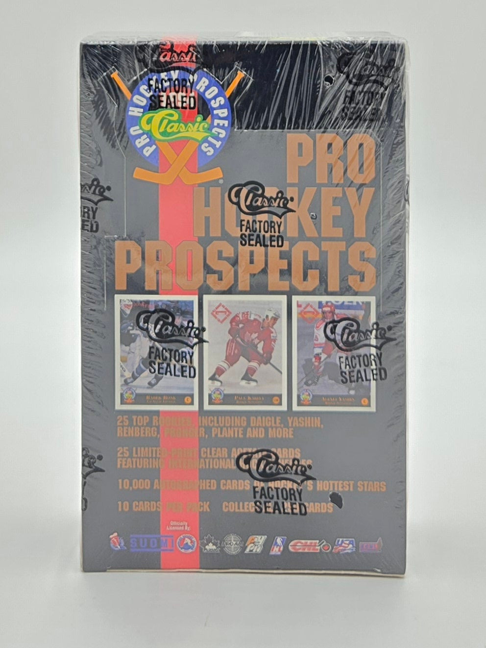 1994 Classic Pro Hockey Prospects Card Wax Box Factory Sealed (36 Packs) Rare Autographs