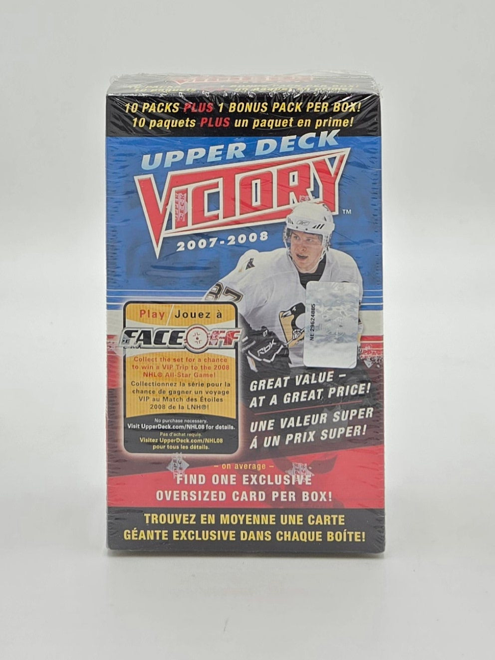 2007/08 Upper Deck Victory Hockey Card Box (11 Packs) Carey Price Rookie