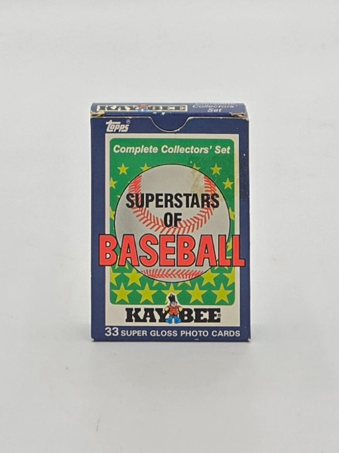 1988 Topps Kaybee Superstars of Baseball Cards Complete Collectors' Set (33 Cards)